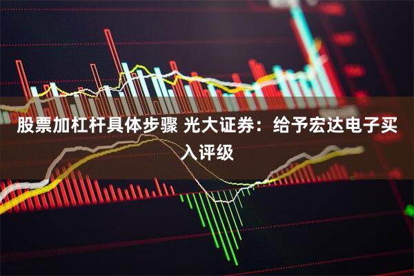 股票加杠杆具体步骤 光大证券：给予宏达电子买入评级
