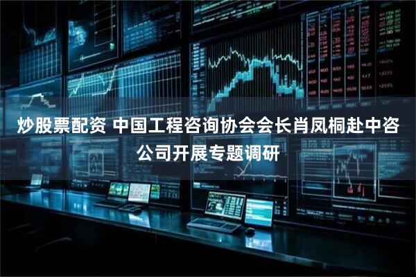 炒股票配资 中国工程咨询协会会长肖凤桐赴中咨公司开展专题调研